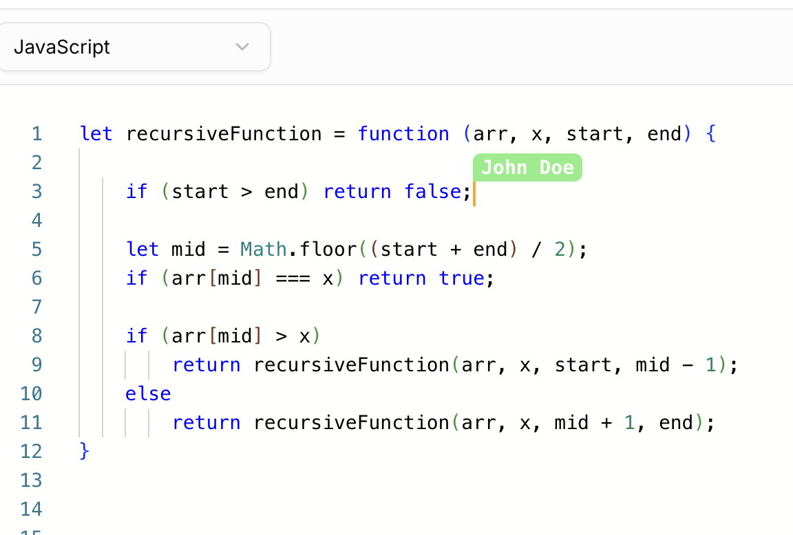 Collaborative IDE